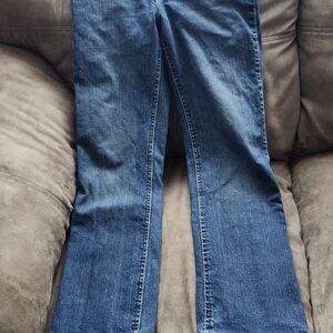 Wrangler Dark Blue Flared Women's Jeans